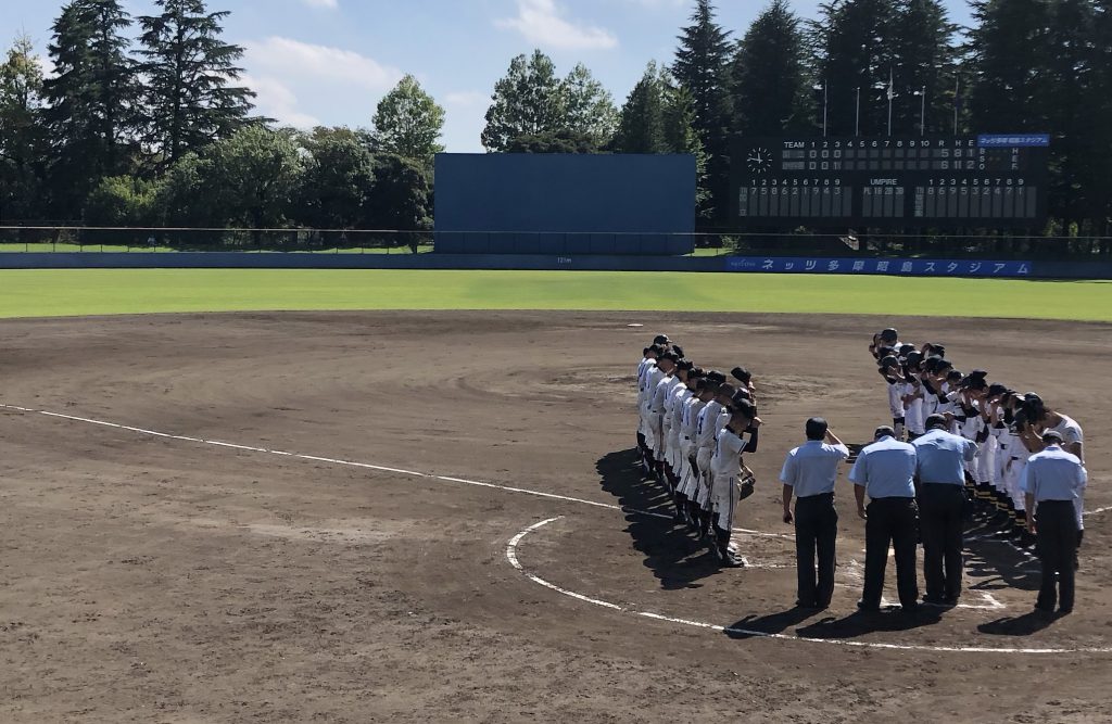 秋季東京大会 対啓明学園戦結果 東京都立国立高校野球部ob会